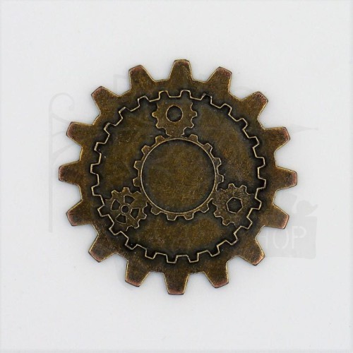 Ozdoba metalowa Koło zębate Gear 40mm STE 5 Mitform