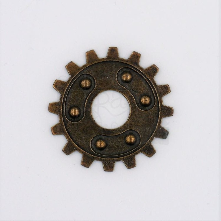 Ozdoba metalowa Koło zębate Gear 30mm 6 STE Mitform