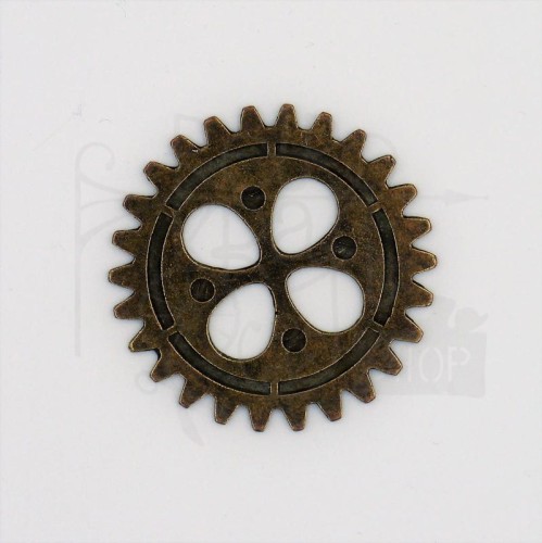 Ozdoba metalowa Koło zębate Gear 30mm 2 STE Mitform