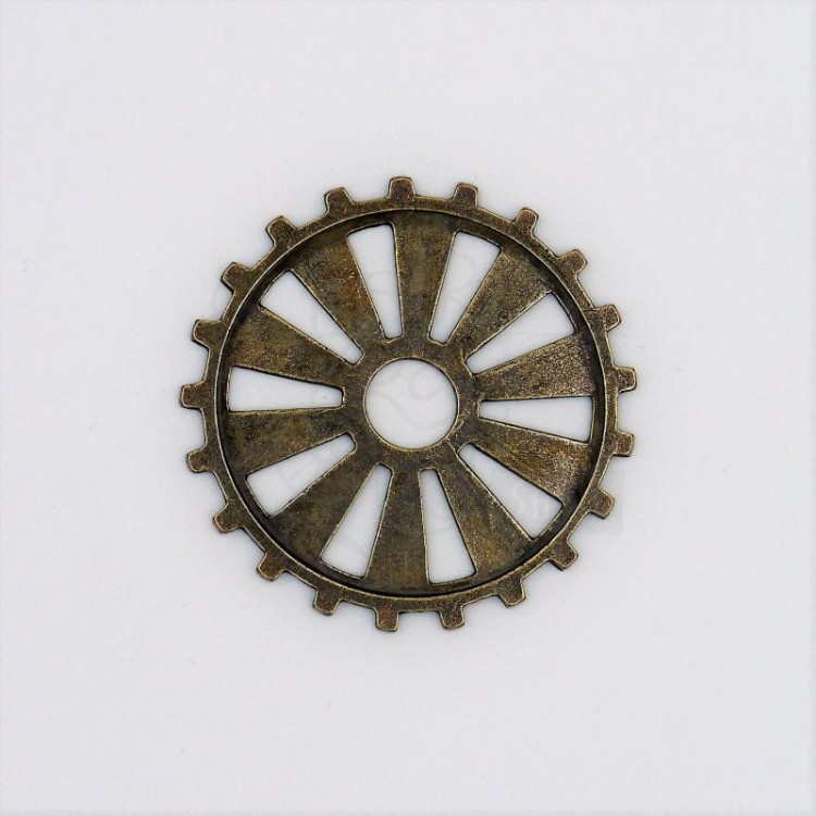 Ozdoba metalowa Koło zębate Gear 30mm 7 STE Mitform