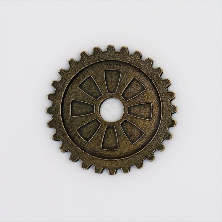 Ozdoba metalowa Koło zębate Gear 30mm 1 STE Mitform