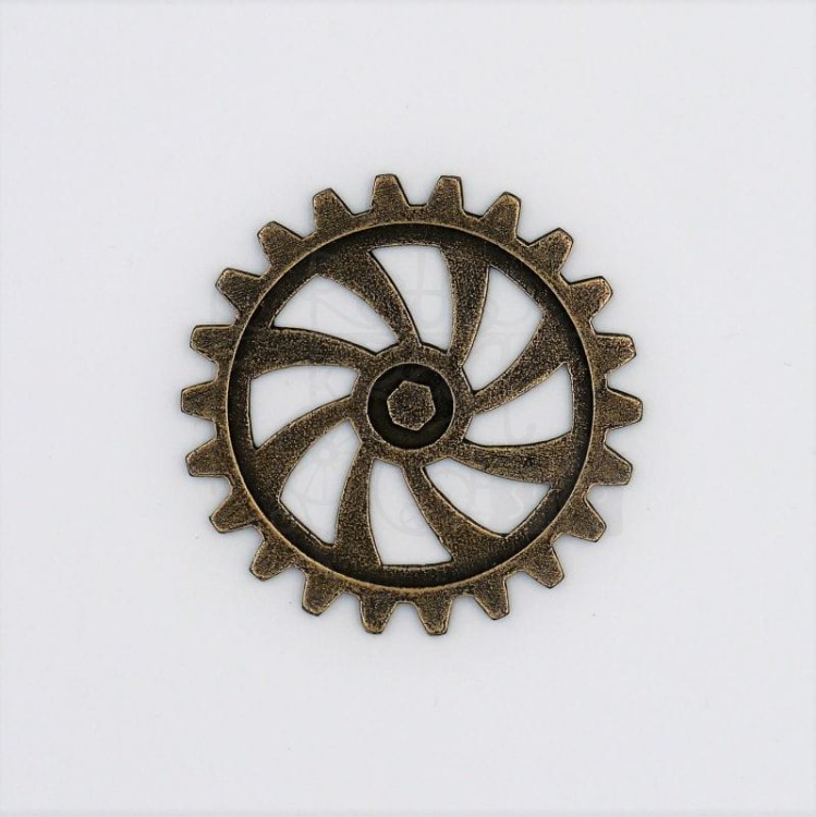 Ozdoba metalowa Koło zębate Gear 40mm 3 STE Mitform