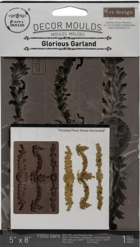 Foremka silikonowa 20x13 Glorious Garland ReDesign 636326 Prima