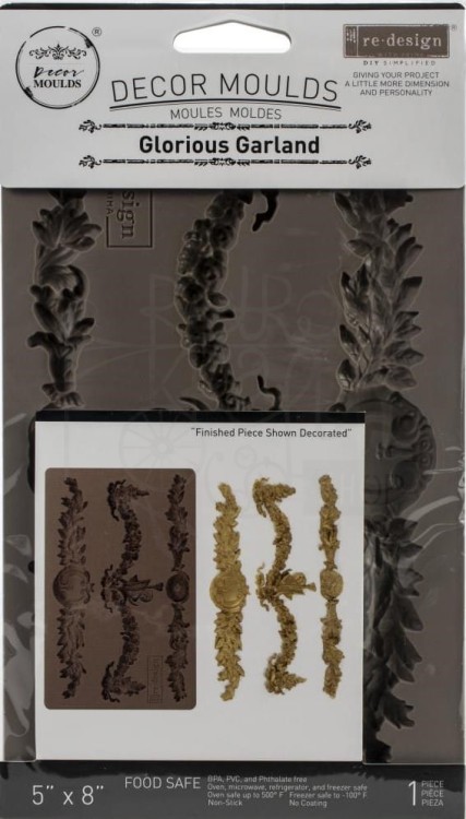 Foremka silikonowa 20x13 Glorious Garland ReDesign 636326 Prima