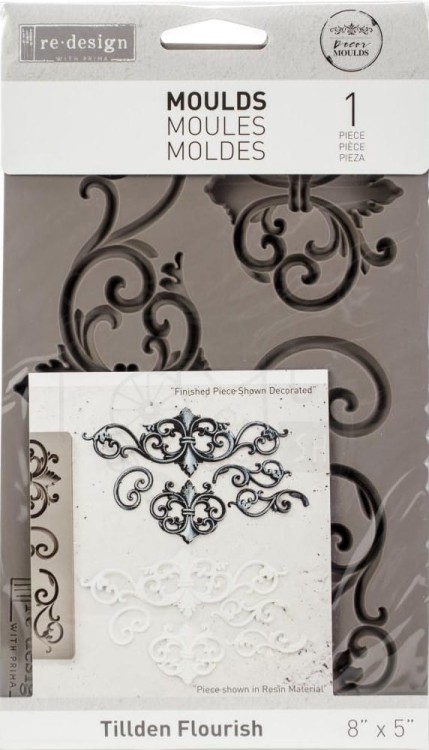 Foremka silikonowa 20x13 Tillden Flourish Finnabair 632359 Prima