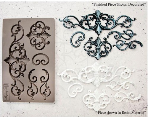 Foremka silikonowa 20x13 Tillden Flourish Finnabair 632359 Prima