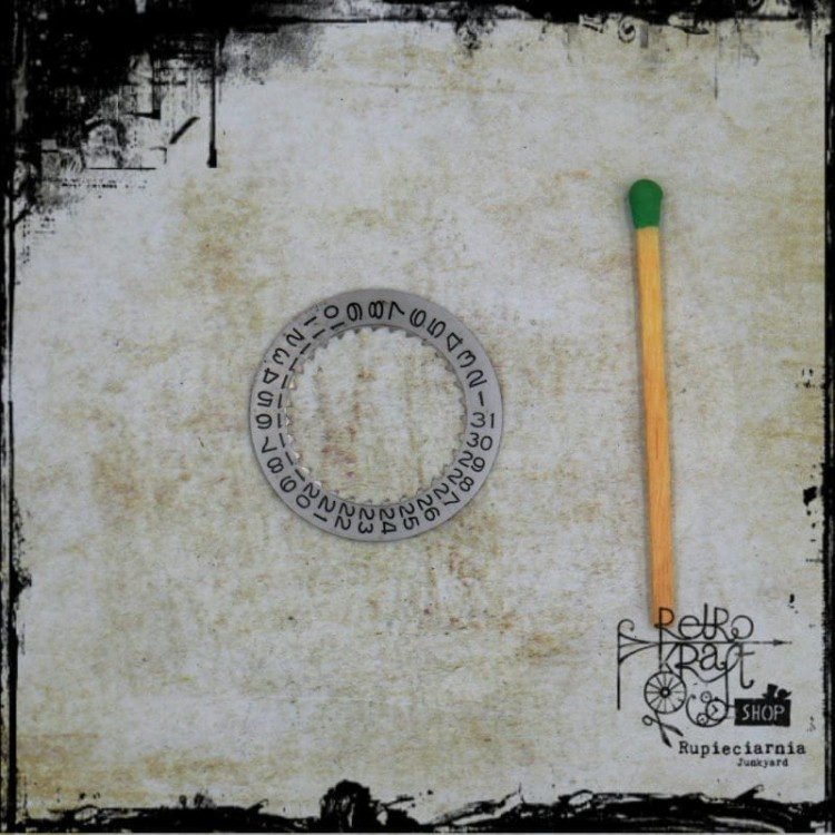 Tarcza zegarowa - kalendarz 037