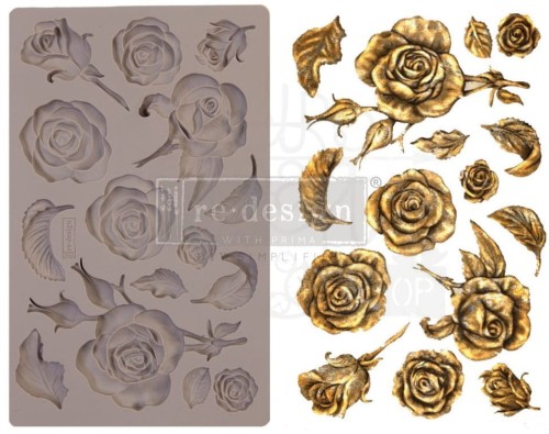 Foremka silikonowa 20x13 Fragrant Roses ReDesign 644901  Prima
