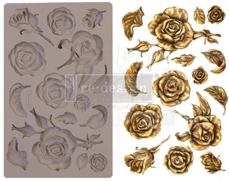 Foremka silikonowa 20x13 Fragrant Roses ReDesign 644901  Prima