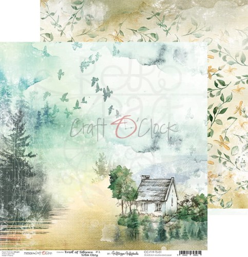 Papier 30x30 Trail of Silence 01 CC-F19-TS-01 Craft O'Clock 1