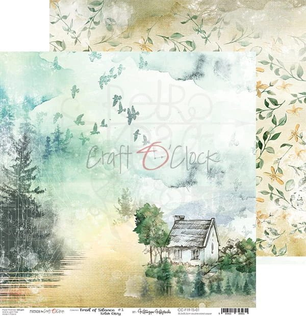 Papier 30x30 Trail of Silence 01 CC-F19-TS-01 Craft O'Clock 1