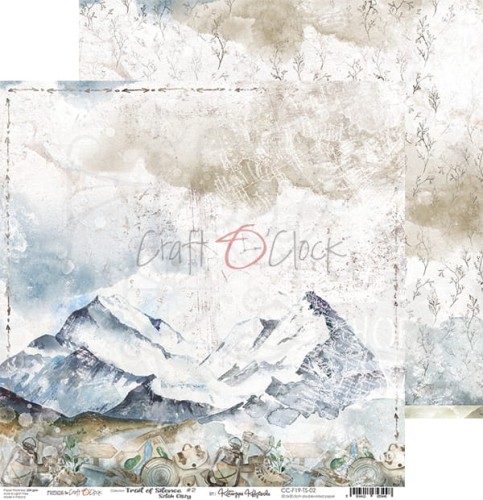 Papier 30x30 Trail of Silence 02 CC-F19-TS-02 Craft O'Clock 1