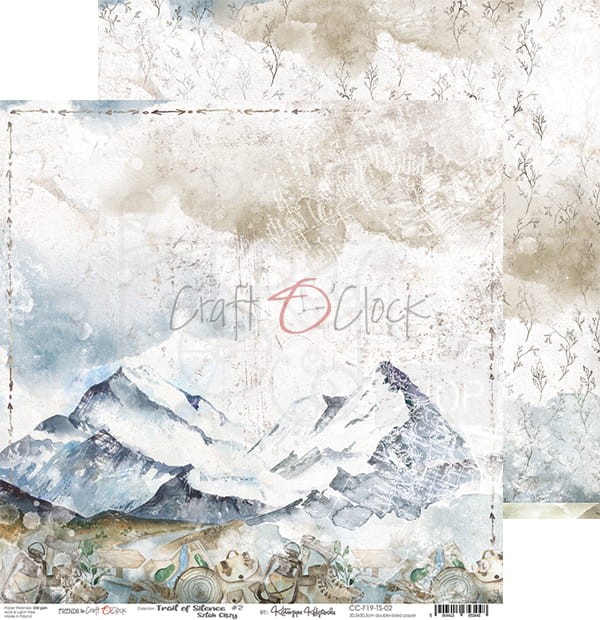 Papier 30x30 Trail of Silence 02 CC-F19-TS-02 Craft O'Clock 1