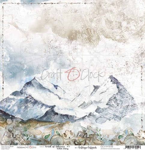 Papier 30x30 Trail of Silence 02 CC-F19-TS-02 Craft O'Clock 2