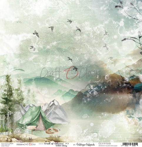 Papier 30x30 Trail of Silence 03 CC-F19-TS-03 Craft O'Clock 2