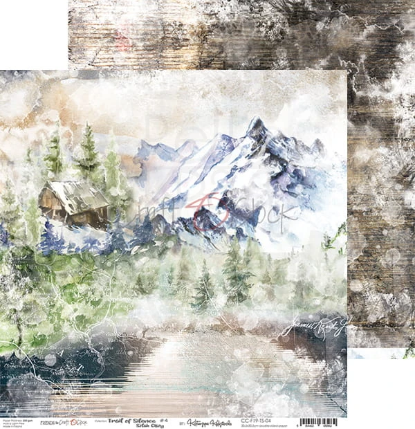 Papier 30x30 Trail of Silence 04 CC-F19-TS-04 Craft O'Clock 1