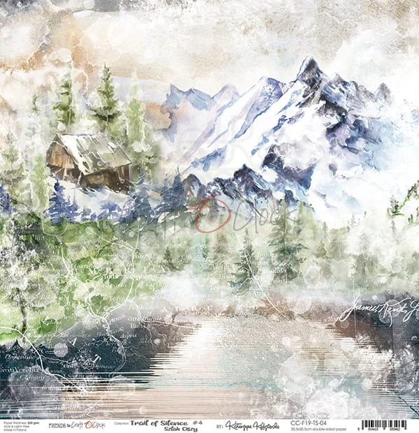 Papier 30x30 Trail of Silence 04 CC-F19-TS-04 Craft O'Clock 2