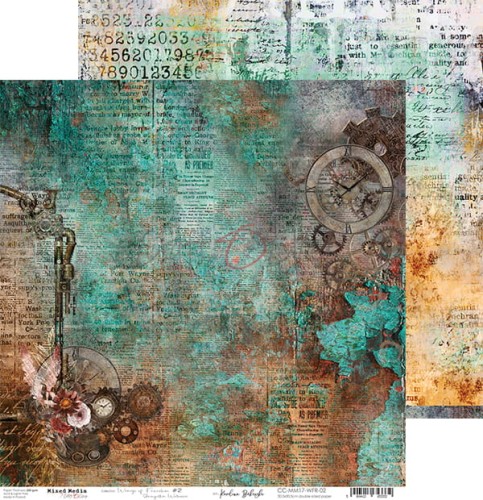 Papier 30x30 Wings of Freedom 02 CC-MM17-WFR-02 Craft O'Clock 1