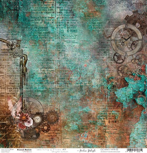 Papier 30x30 Wings of Freedom 02 CC-MM17-WFR-02 Craft O'Clock 2