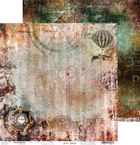 Papier 30x30 Wings of Freedom 05 CC-MM17-WFR-05 Craft O'Clock 1