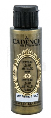 Farba Extreme Light antyczne złoto 70ml EL6153 Cadence