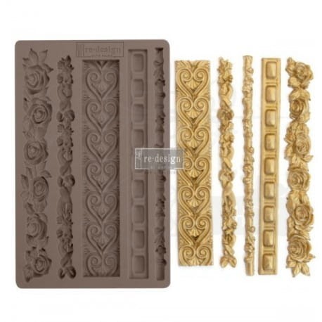 Foremka silikonowa 20x13cm Elegant Borders ReDesign 637163 Prima