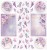 Zestaw papierów 30x30 Spring Purple SP-11 Scrap and Me 2