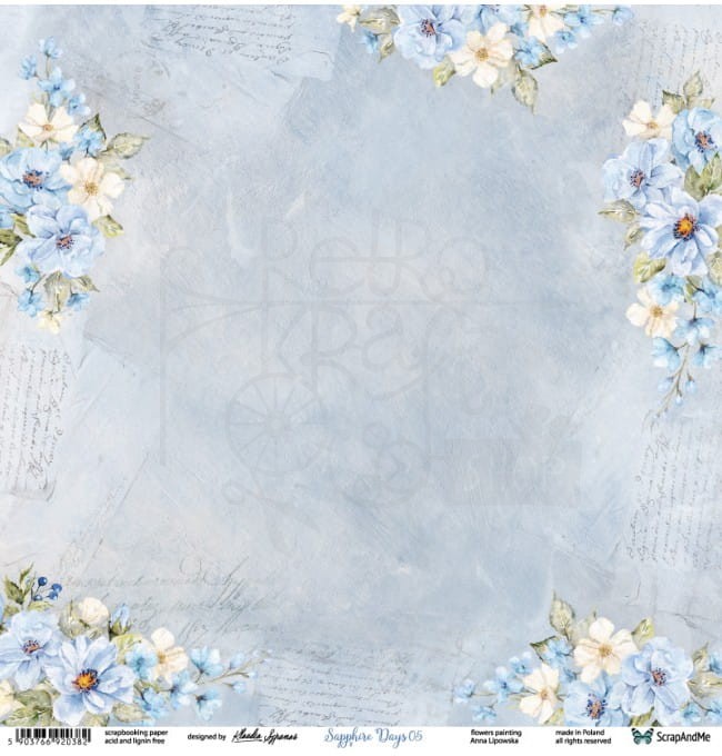Papier 30x30 Sapphire Days 05/06 SD-05/06 Scrap and Me 2