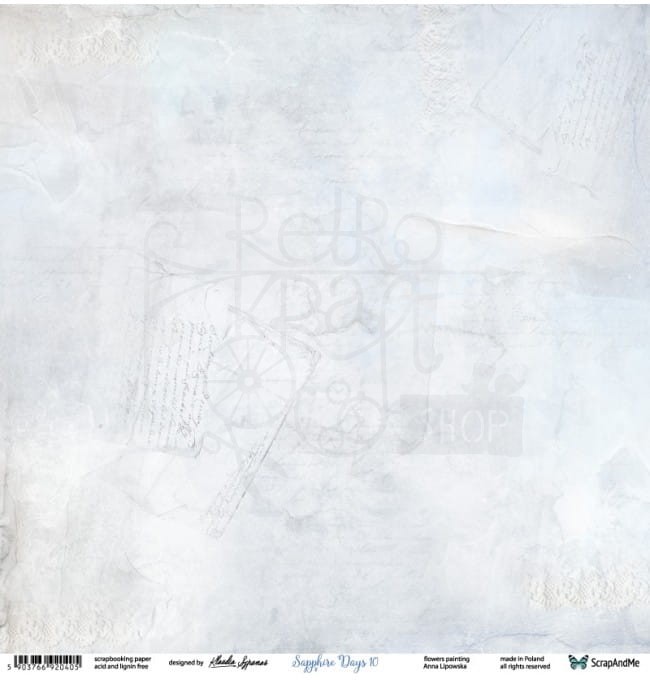 Papier 30x30 Sapphire Days 09/10 SD-09/10 Scrap and Me 3