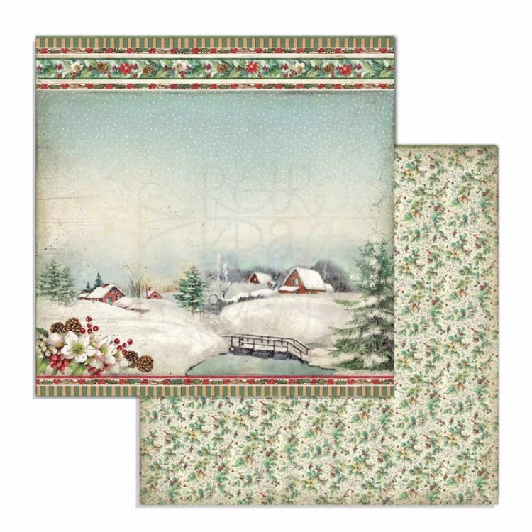 Zestaw papierów 20x20 Classic Christmas SBBS17 Stamperia 8
