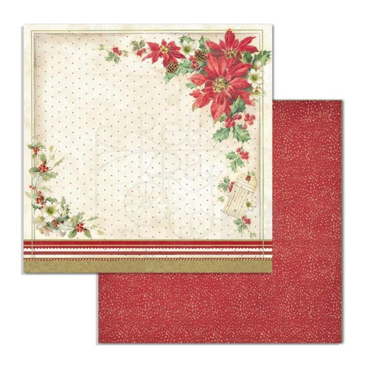 Zestaw papierów 20x20 Classic Christmas SBBS17 Stamperia 10