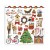Zestaw papierów 30x30 Romantic Christmas SBBL96 Stamperia 12