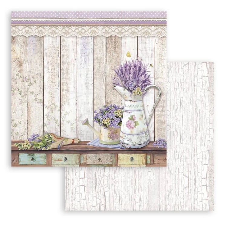 Zestaw papierów 20x20 Provence SBBS53 Stamperia 3