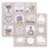 Zestaw papierów 20x20 Provence SBBS53 Stamperia 4