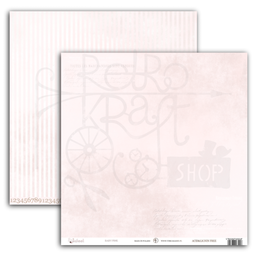 Papier 30x30 So Sweet - BABY PINK UHK Gallery 1