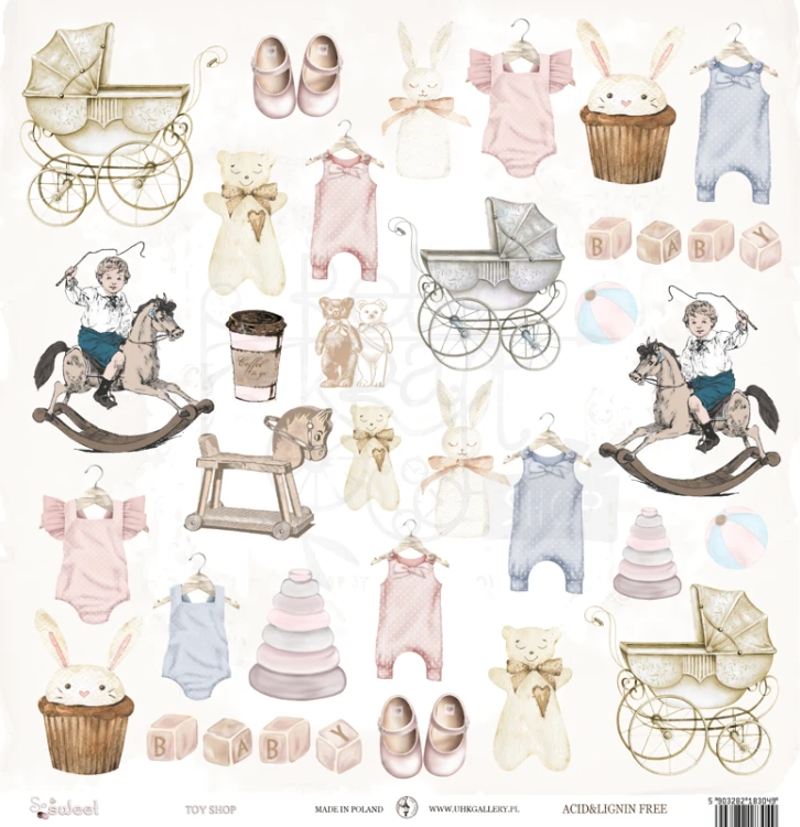 Papier 30x30 So Sweet - TOY SHOP UHK Gallery 2