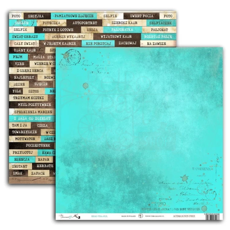 Papier 30x30 ART Journal 2 - BEAU-TEA-FUL UHK Gallery 1