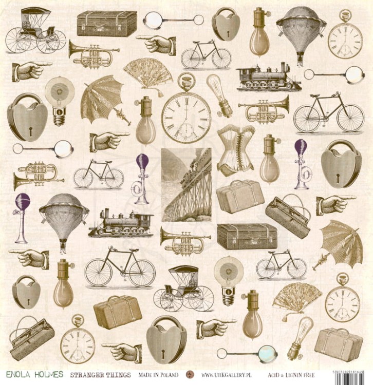 Papier 30x30 Enola Holmes - STRANGER THINGS UHK Gallery 3