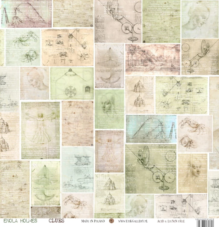 Papier 30x30 Enola Holmes - CLUES UHK Gallery 3