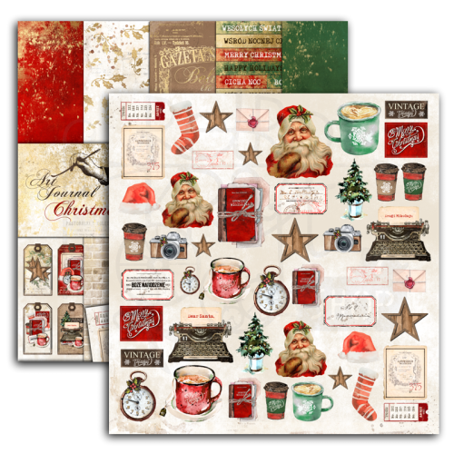 Papier 30x30 Art Journal Christmas - okładka UHK Gallery