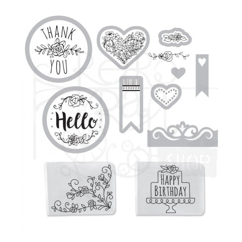 Maszyna tnąco-wytłaczająca - Sizzix Sidekick (White &amp; Grey) - zestaw startowy SIZ-661770 Sizzix 2