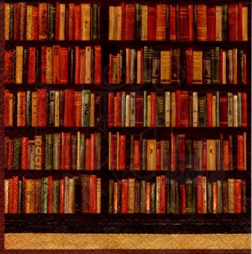 Serwetka 33x33 - Biblioteka 2