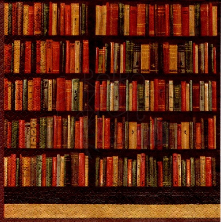 Serwetka 33x33 - Biblioteka 2