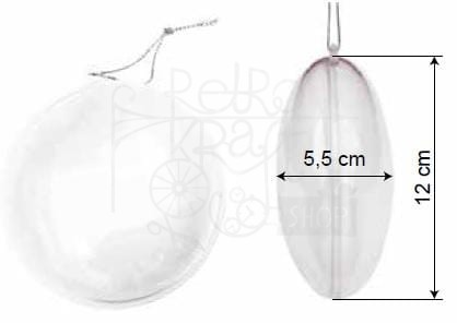 Medalion akrylowy wypukły 12cm