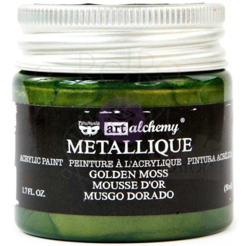 Farba akrylowa Art Alchemy Metallique Golden Moss 965112 Prima