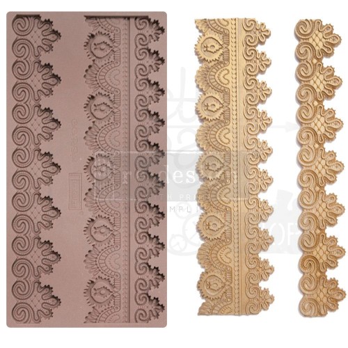 Foremka silikonowa 20x13 Border Lace II ReDesign 659004 Prima