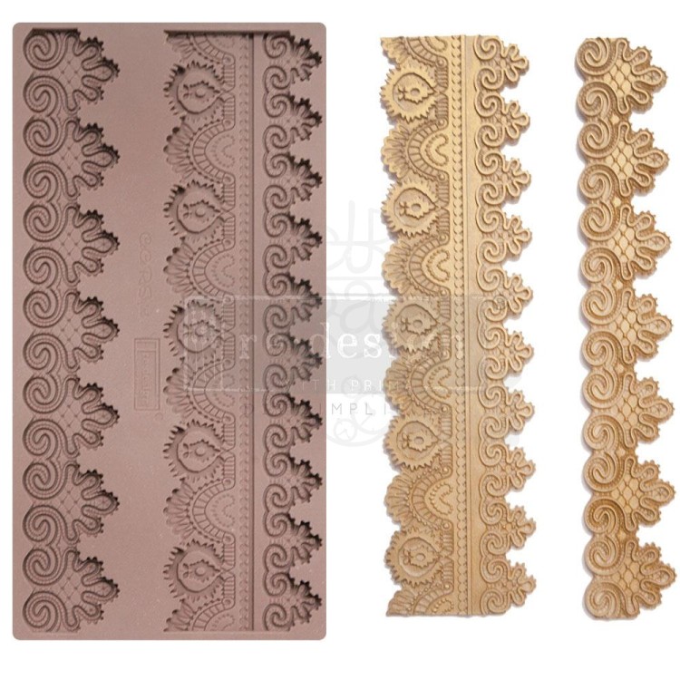 Foremka silikonowa 20x13 Border Lace II ReDesign 659004 Prima