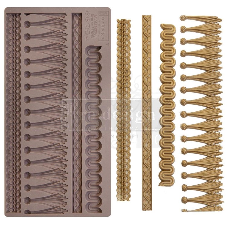 Foremka silikonowa 20x13 Tassel Fringe ReDesign 657093 Prima