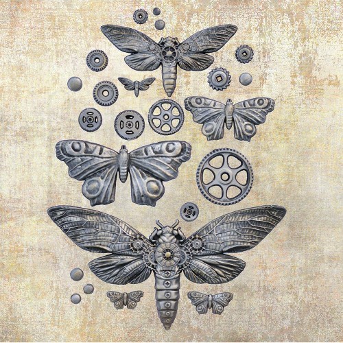 Foremka silikonowa 20x13 Mecha Moth Finnabair 969400 Prima 2
