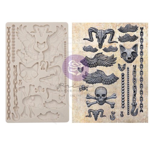 Foremka silikonowa 20x13 Pieces of Underworld Finnabair 969424 Prima 1